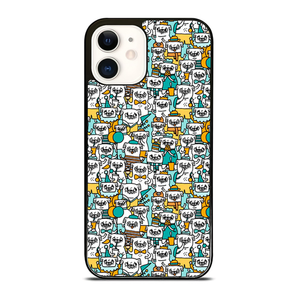 Pug Pattern IPhone Case  Upgrade Your IPhone With The Perfect Case  A Gift Theyll Love 0