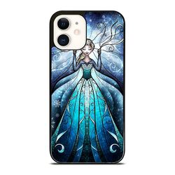 stained glass elsa frozen iphone case - upgrade your iphone with the perfect case – a gift they'll love!