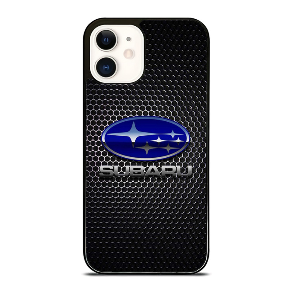 Subaru Logo Applied On Fiber Carbon IPhone Case  Upgrade Your IPhone With The Perfect Case  A Gift  0