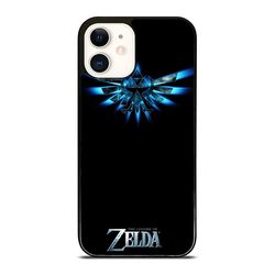 the legend of zelda blue light triforce iphone case - upgrade your iphone with the perfect case – a gift they'll love!