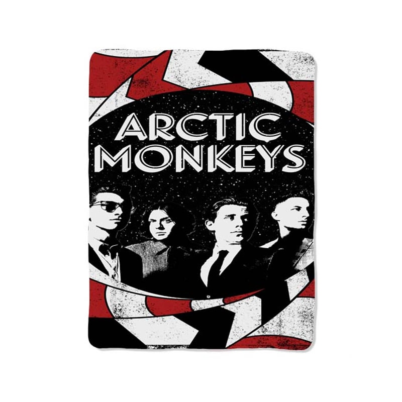 Arctic Monkeys 24 Custom Velveteen Plush Blanket Personalized Comfort Style 0