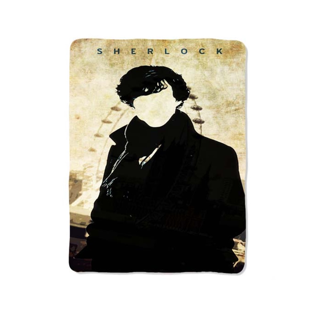 Bbc Sherlock Benedict Custom Velveteen Plush Blanket Personalized Comfort Style 0