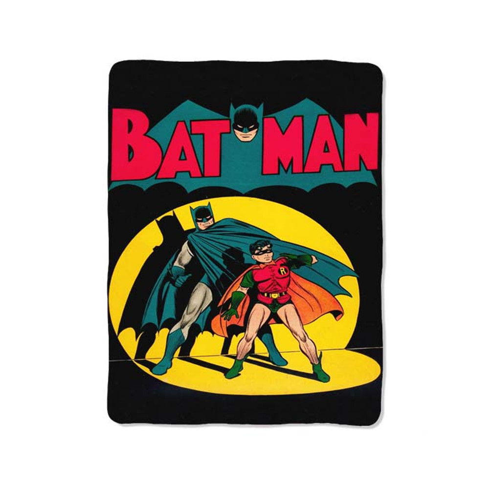 Batman Robin Cover Comic Custom Velveteen Plush Blanket  Personalized Comfort  Style 0