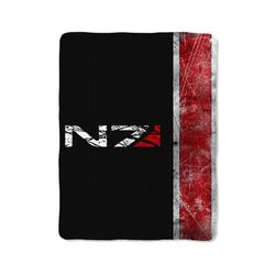 carbon mass effect n7 design custom velveteen plush blanket – personalized comfort & style