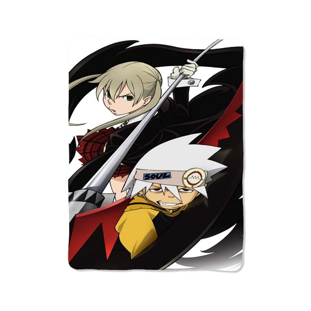 Cartoon Soul Eater Custom Velveteen Plush Blanket Personalized Comfort Style 0