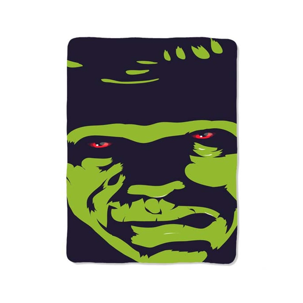Classic Frankenstein Green Face Custom Velveteen Plush Blanket Personalized Comfort Style 0