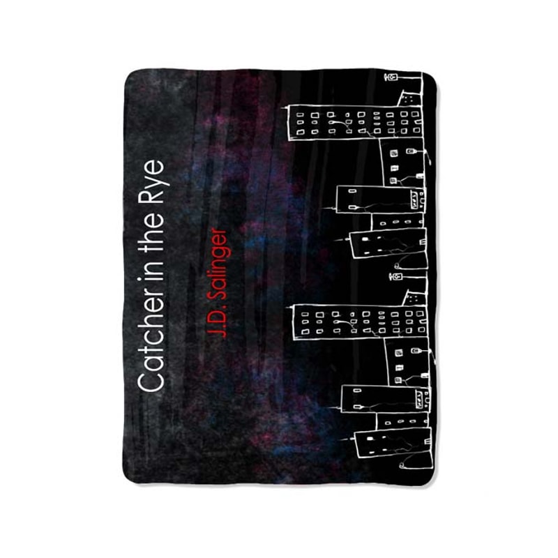 Catcher In The Rye Custom Velveteen Plush Blanket Personalized Comfort Style 0