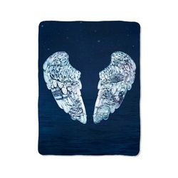 coldplay new custom velveteen plush blanket – personalized comfort & style