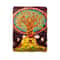 Colorful Painting Tree Of Life Custom Velveteen Plush Blanket Personalized Comfort Style 0