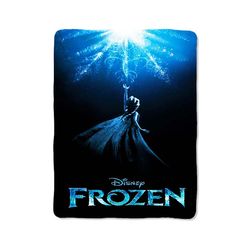 disney frozen elsa new custom velveteen plush blanket – personalized comfort & style