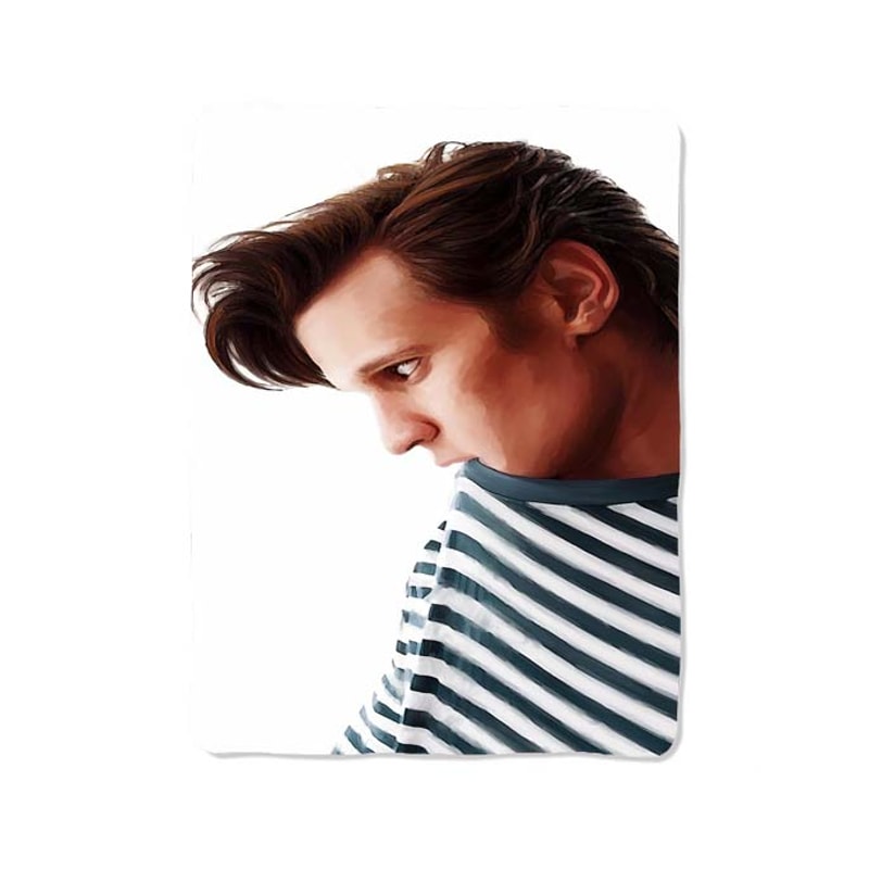 Doctor Who Matt Smith New Custom Velveteen Plush Blanket Personalized Comfort Style 0