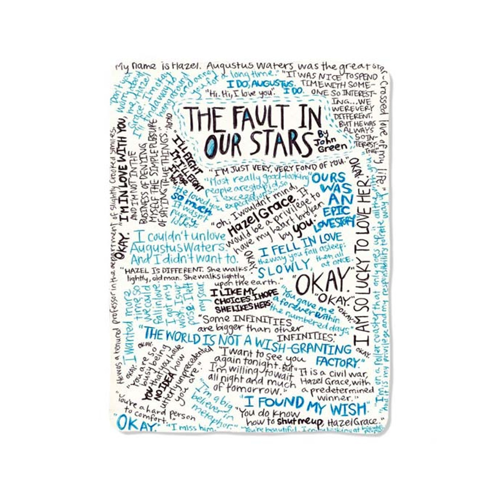Fault In Our Stars 3 Custom Velveteen Plush Blanket  Personalized Comfort  Style 0