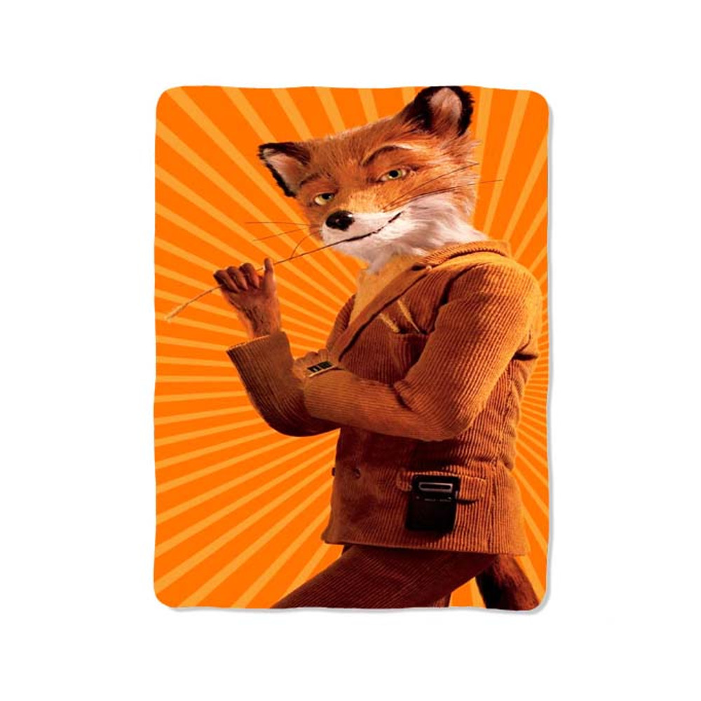 Fantastic Mr Fox Custom Velveteen Plush Blanket Personalized Comfort Style 0