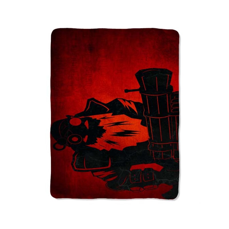 Game Dota 2 Custom Velveteen Plush Blanket Personalized Comfort Style 0