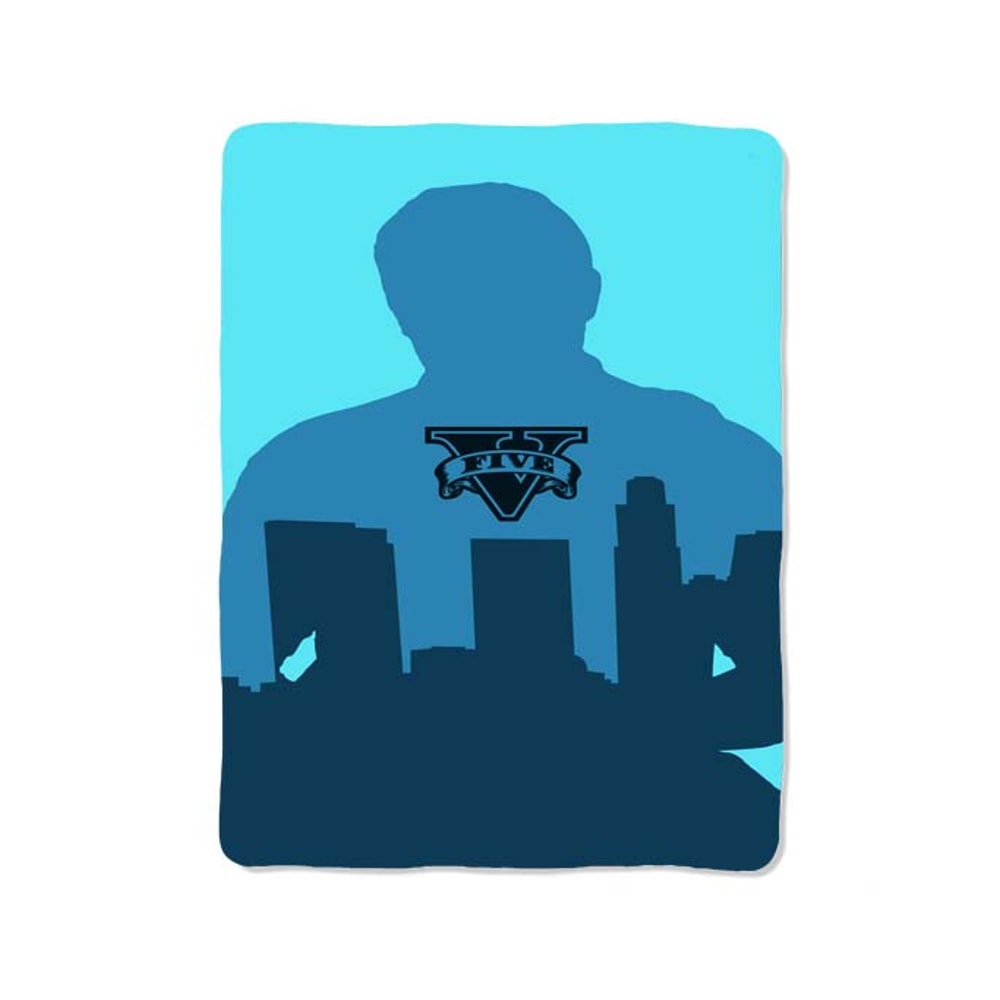 Game Gta V Custom Velveteen Plush Blanket Personalized Comfort Style 0