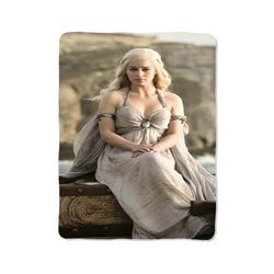 game of thrones 32 custom velveteen plush blanket – personalized comfort & style