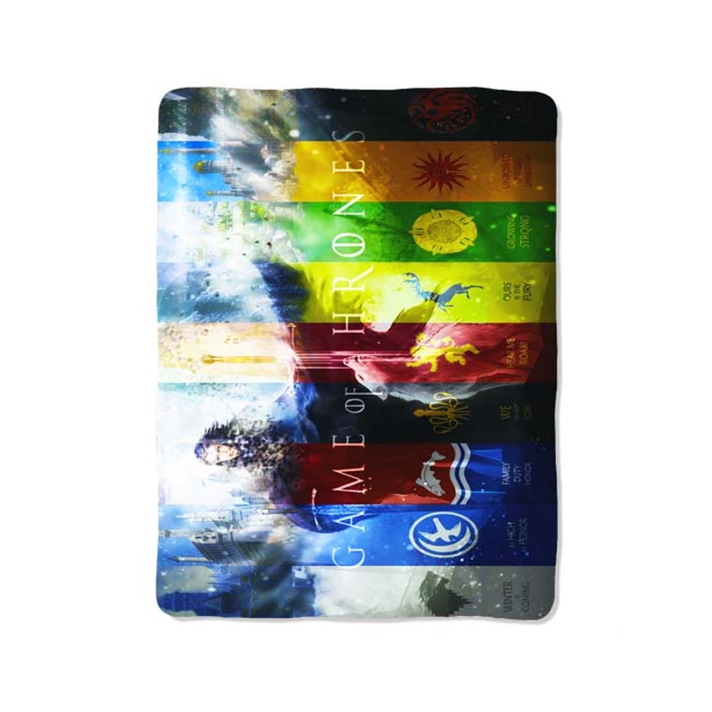 Game Of Thrones 37 Custom Velveteen Plush Blanket Personalized Comfort Style 0