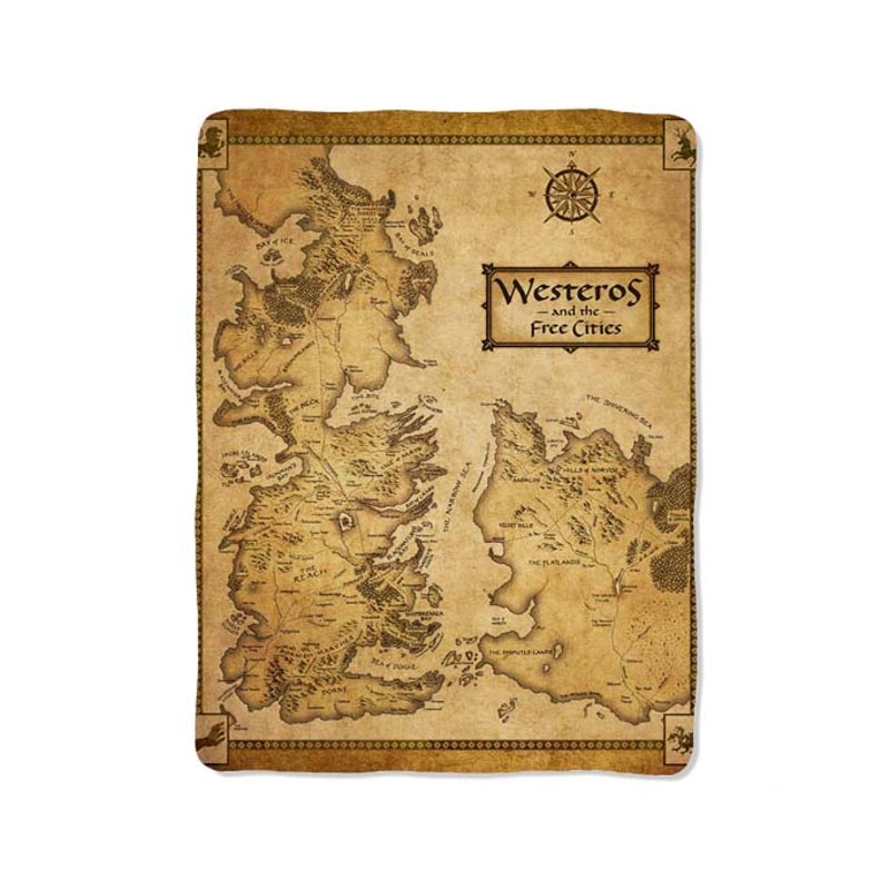 Game Of Thrones 40 Custom Velveteen Plush Blanket Personalized Comfort Style 0