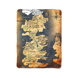 game of thrones new custom velveteen plush blanket – personalized comfort & style