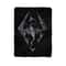 Game Skyrim Logo Custom Velveteen Plush Blanket Personalized Comfort Style 0