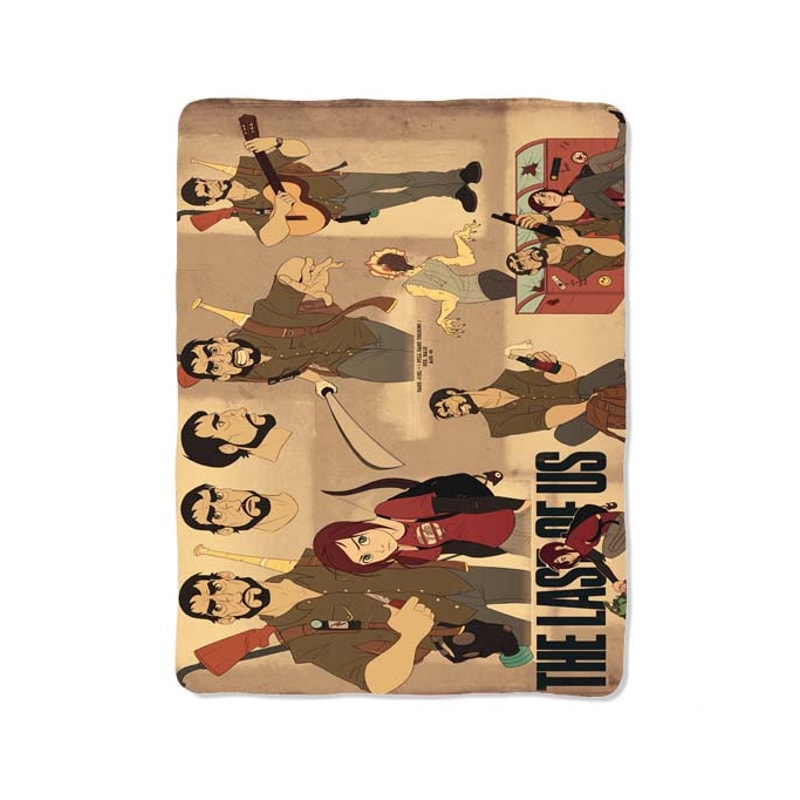 Game The Last Of Us Custom Velveteen Plush Blanket Personalized Comfort Style 0