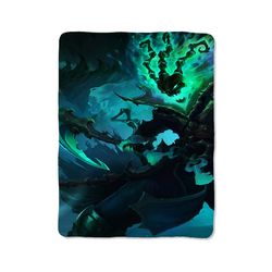 league of legend new custom velveteen plush blanket – personalized comfort & style