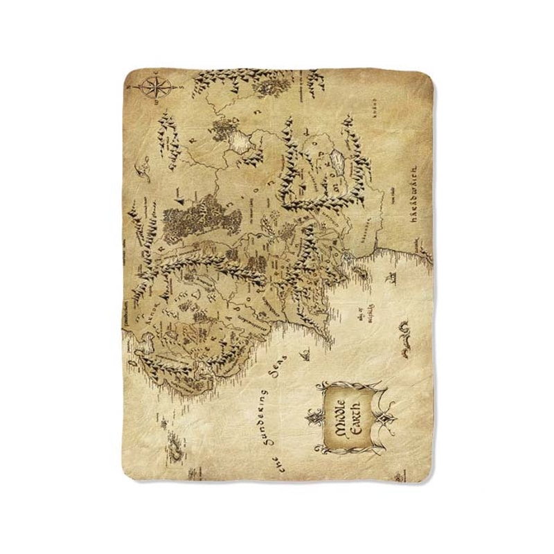 Lord Of The Ring New Custom Velveteen Plush Blanket Personalized Comfort Style 2