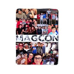 magcon boys custom velveteen plush blanket – personalized comfort & style