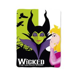 maleficent 8 custom velveteen plush blanket – personalized comfort & style