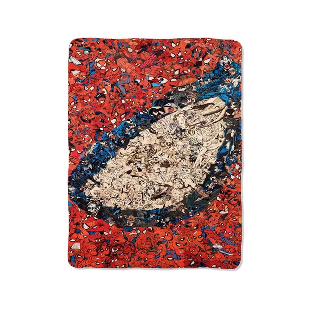 Marvel Comic Spiderman Custom Velveteen Plush Blanket Personalized Comfort Style 0