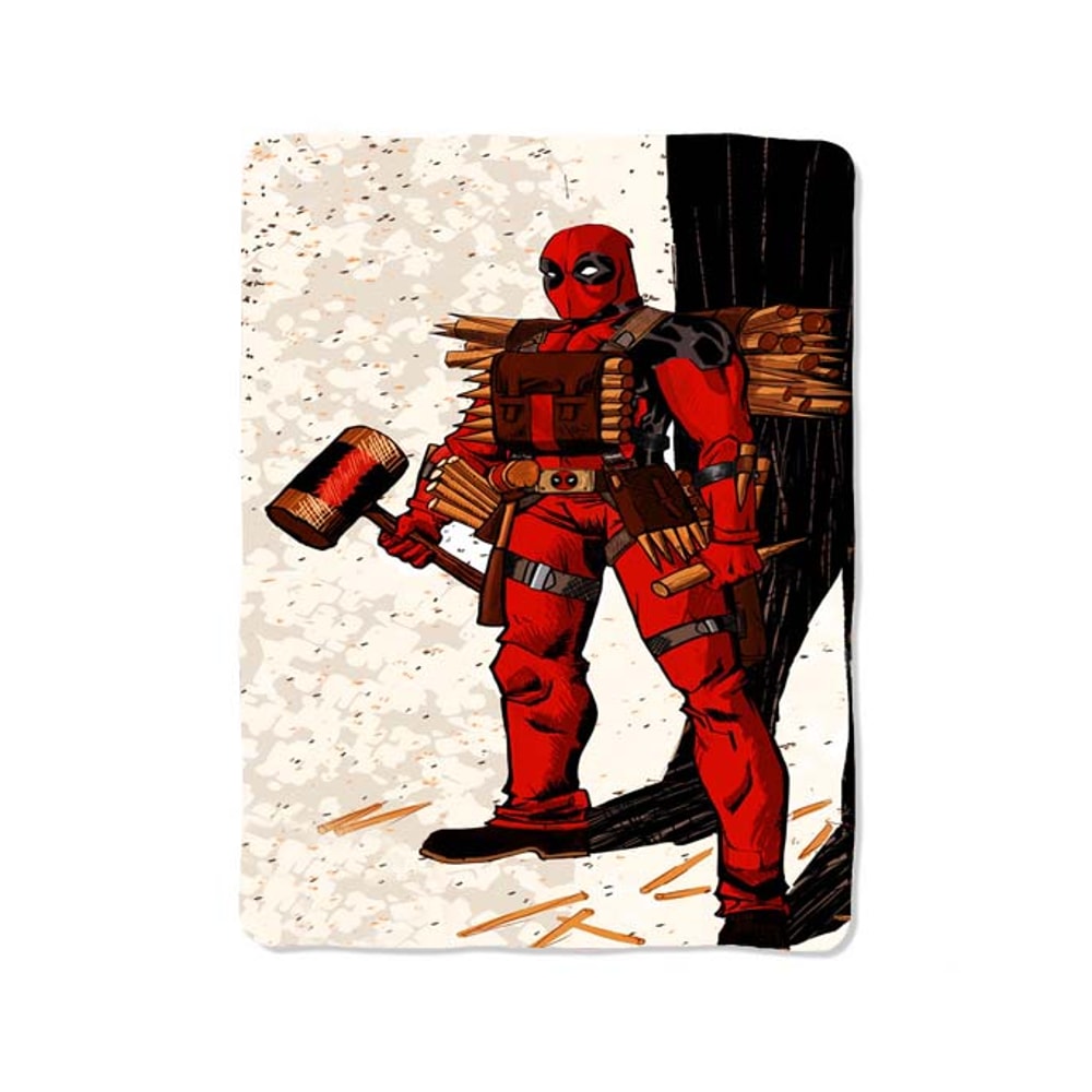 Marvel Deadpool 30 Custom Velveteen Plush Blanket Personalized Comfort Style 0