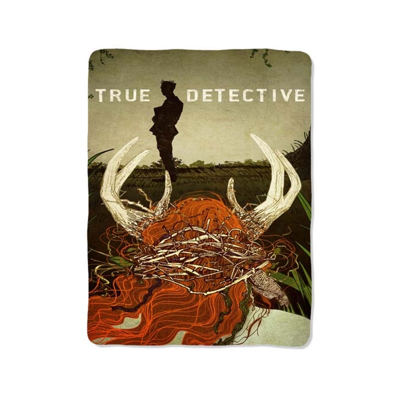 Movie True Detective New Custom Velveteen Plush Blanket Personalized Comfort Style 0