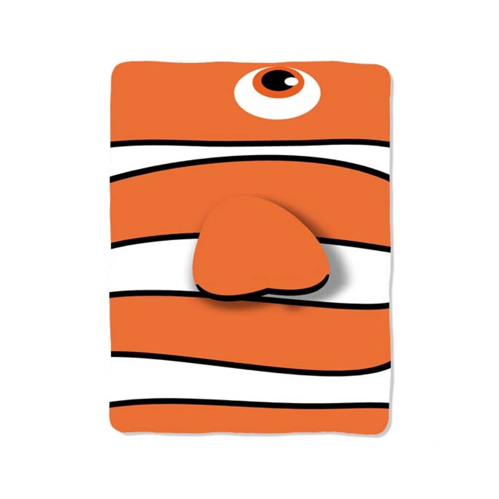 Ocean Fish Nemo Skin Pattern Custom Velveteen Plush Blanket Personalized Comfort Style 0