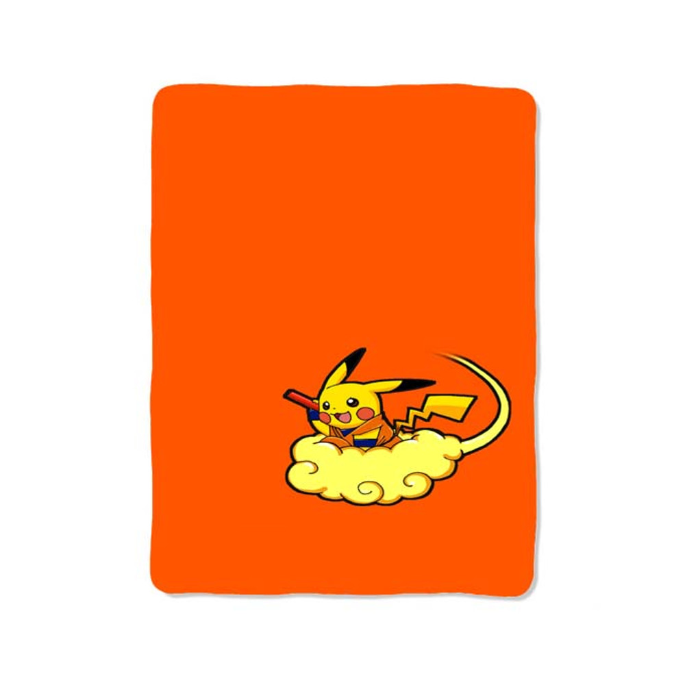 Pikachu Pokemon Pokedex Custom Velveteen Plush Blanket  Personalized Comfort  Style 0