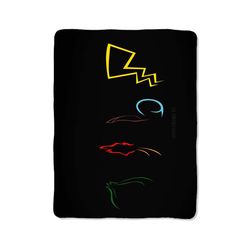 pokemon custom velveteen plush blanket – personalized comfort & style