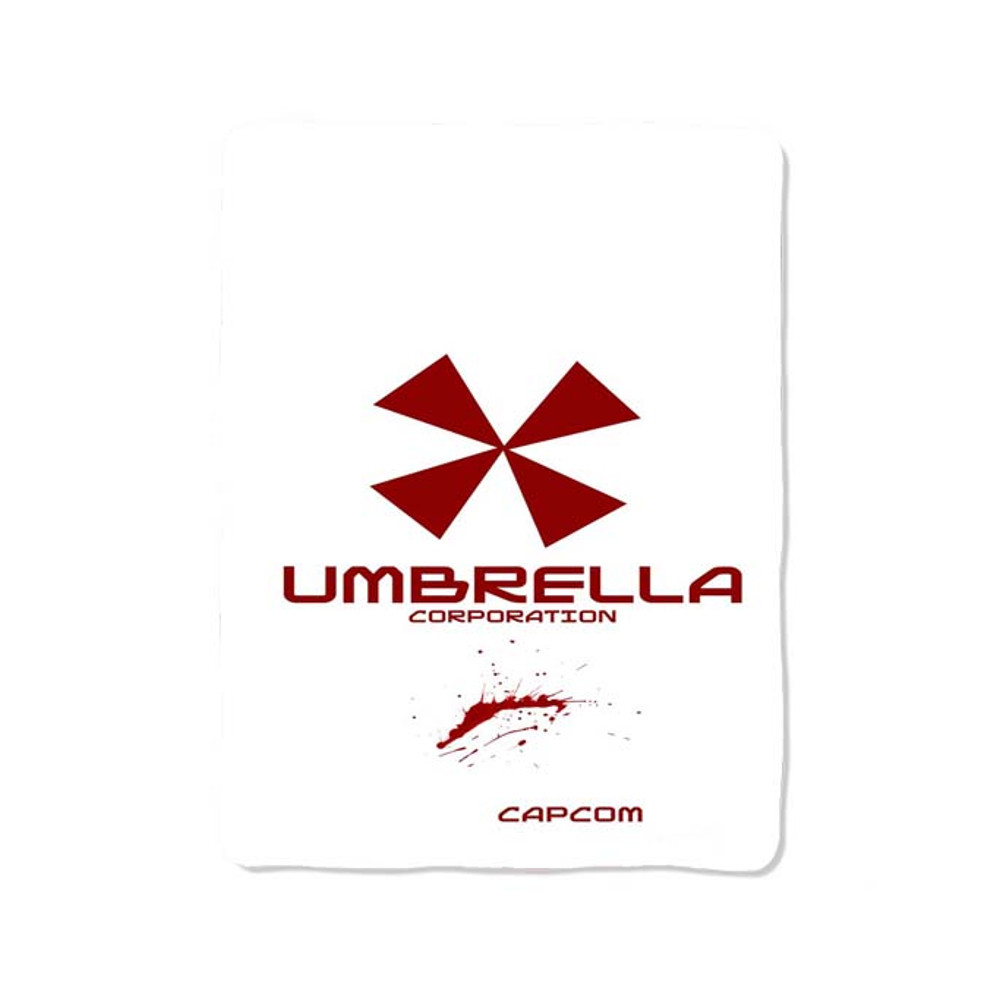 Resident Evil Umbrella Custom Velveteen Plush Blanket  Personalized Comfort  Style 0