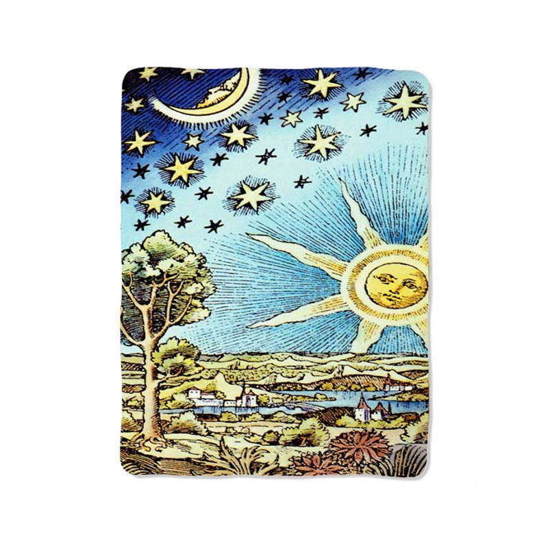 Sun And Stars Custom Velveteen Plush Blanket  Personalized Comfort  Style 0