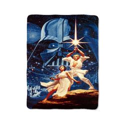star wars custom velveteen plush blanket – personalized comfort & style