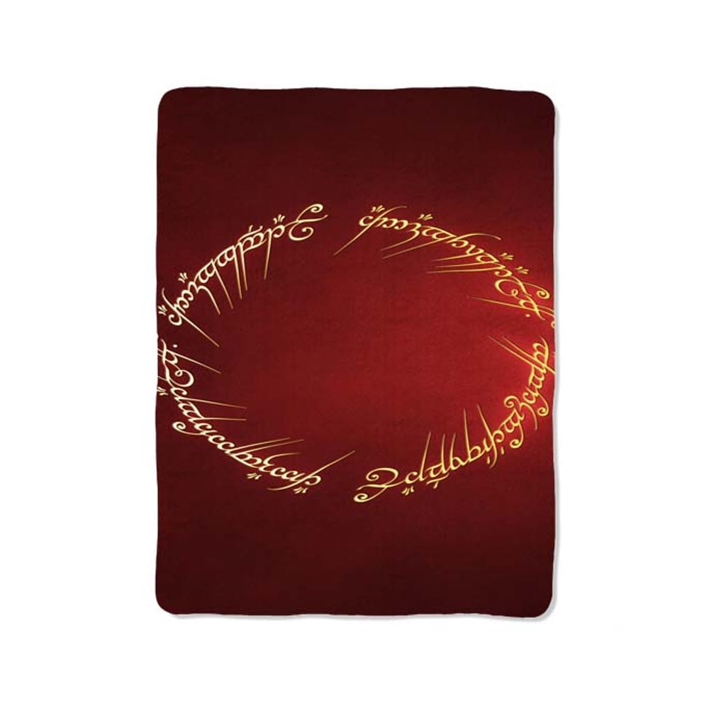 The Lord Of The Ring New Custom Velveteen Plush Blanket Personalized Comfort Style 0