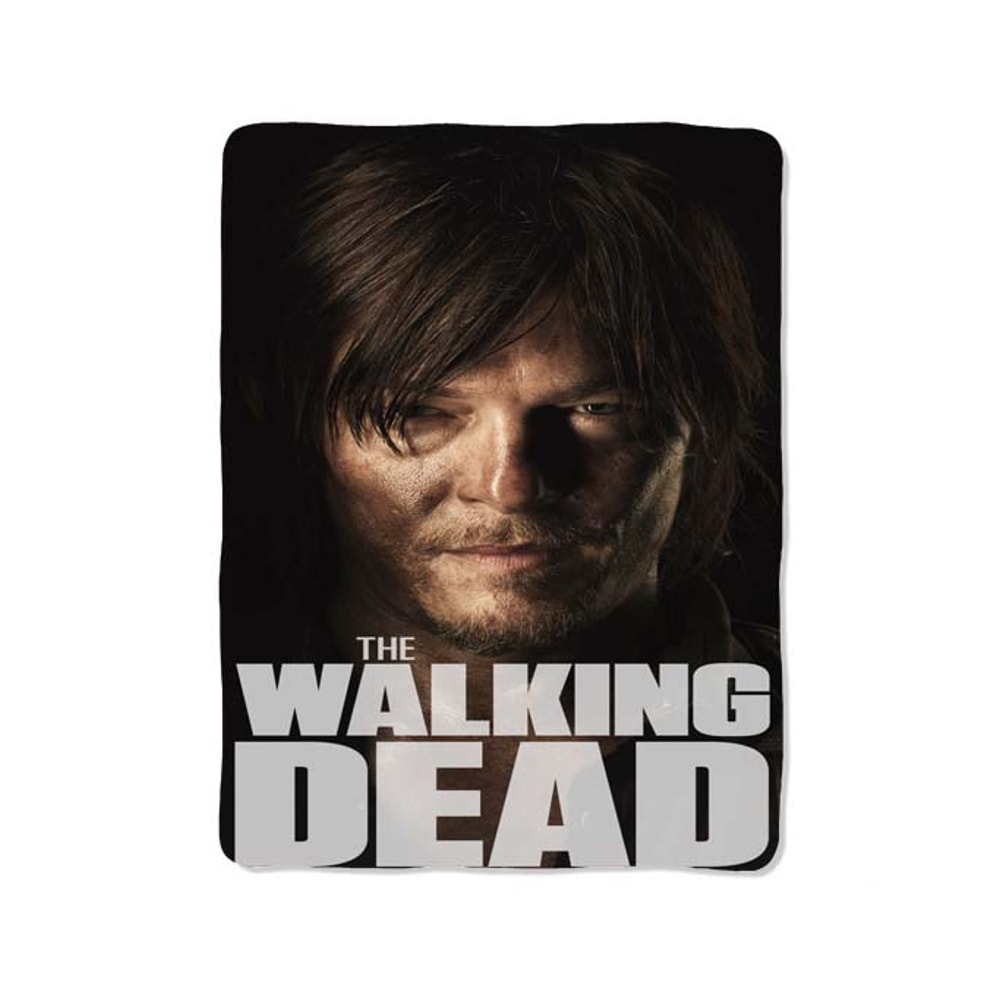 The Walking Dead Daryl Dixon Custom Velveteen Plush Blanket Personalized Comfort Style 0