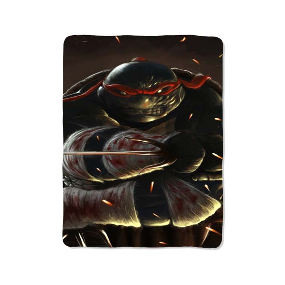 Tmnt Ninja Turtle Custom Velveteen Plush Blanket Personalized Comfort Style 0