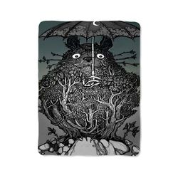 totoro new custom velveteen plush blanket – personalized comfort & style