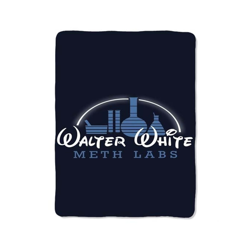 Walter White Meth Labs Custom Velveteen Plush Blanket Personalized Comfort Style 0