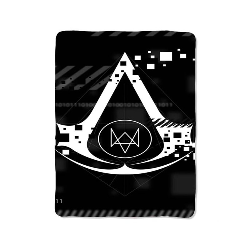 Watch Dog Assassins Custom Velveteen Plush Blanket Personalized Comfort Style 0