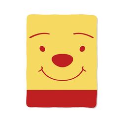 winnie the pooh custom velveteen plush blanket – personalized comfort & style