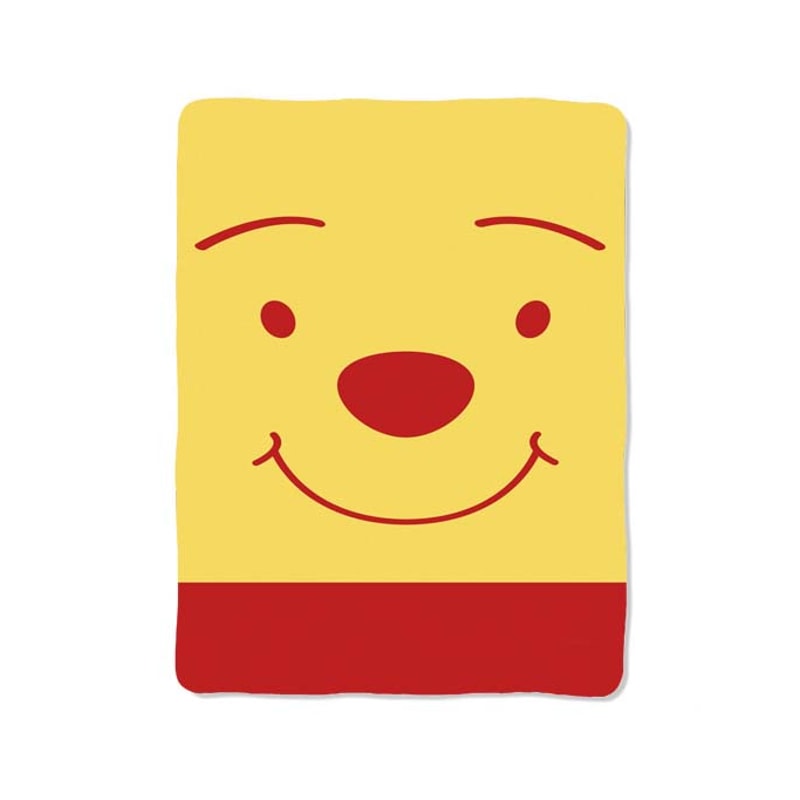 Winnie The Pooh Custom Velveteen Plush Blanket Personalized Comfort Style 0