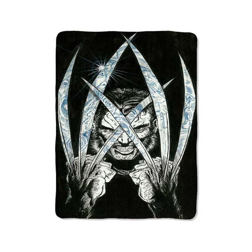 Wolverine Art Design Custom Velveteen Plush Blanket  Personalized Comfort  Style 0