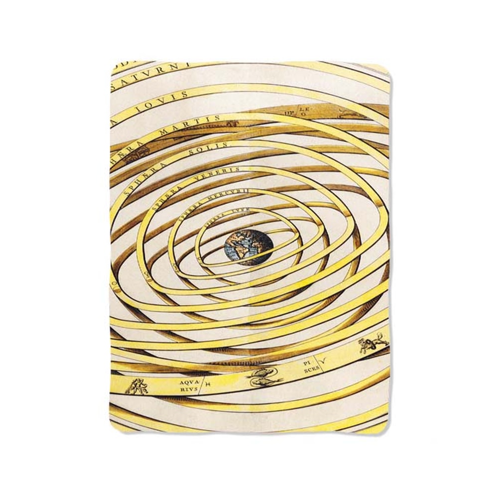 World Astrology Sun Space Time Custom Velveteen Plush Blanket Personalized Comfort Style 0