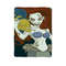 Zombie Little Mermaid Custom Velveteen Plush Blanket  Personalized Comfort  Style 0