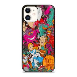 alice in wonderland night iphone 16 pro, iphone 16 pro max, iphone 16 plus, iphone 15/14/13/12/11/x & other models